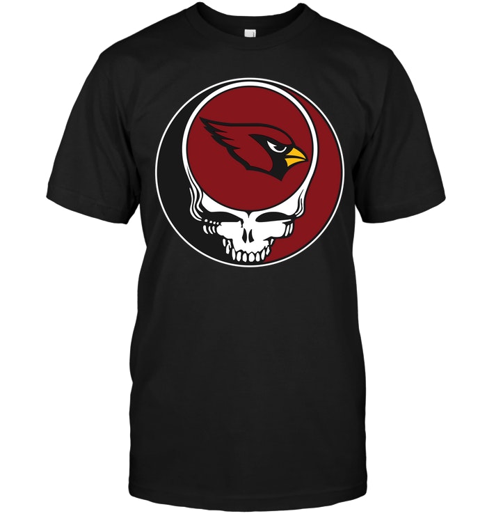NFL Arizona Cardinals Grateful Dead Fan Fan Football T-Shirt - TeeNaviSport