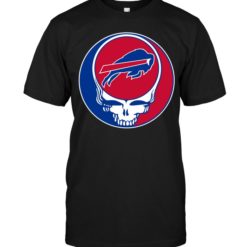 NFL Buffalo Bills Grateful Dead Fan Fan Football T-Shirt - TeeNaviSport