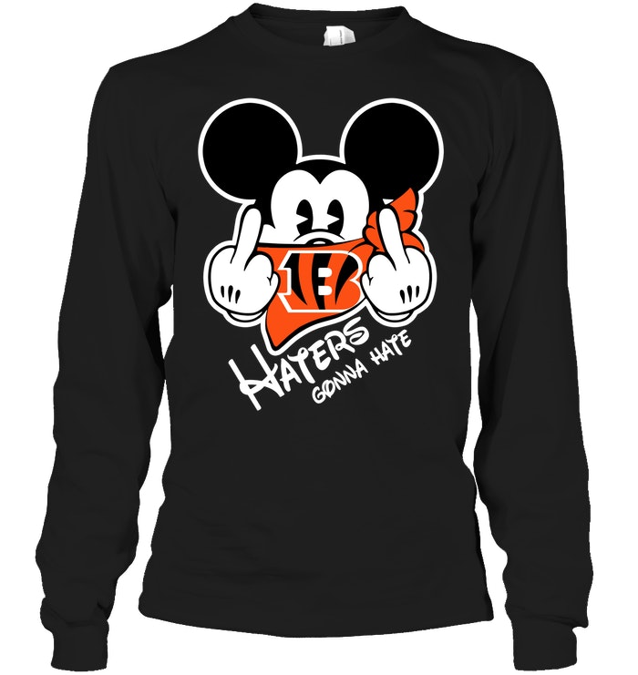 NFL Cincinnati Bengals Haters Gonna Hate Mickey Mouse