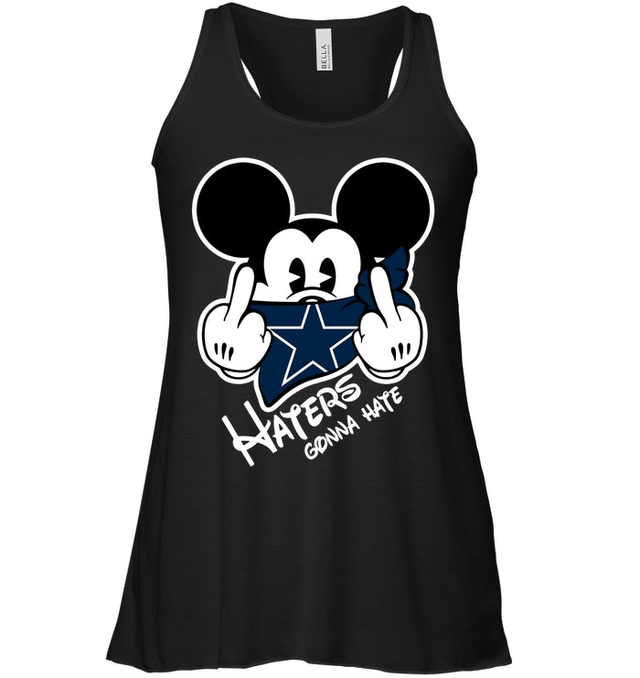 NHL Dallas Stars Haters Gonna Hate Mickey Mouse Disney Hockey T-Shirt Sweatshirt  Hoodie