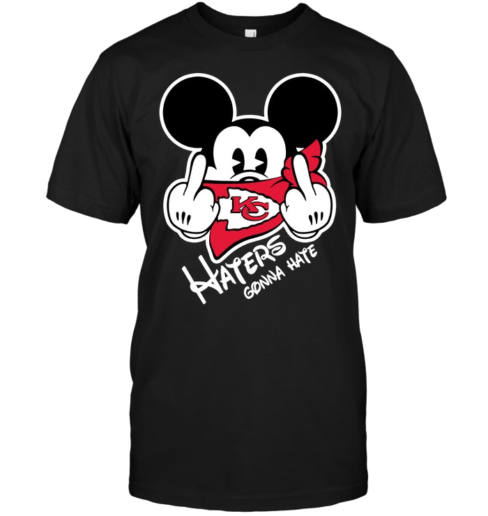 NFL Kansas City Chiefs Haters Gonna Hate Mickey Mouse
