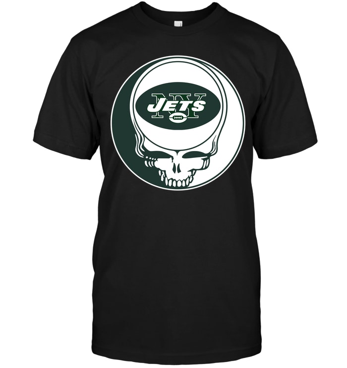 New York Jets / Grateful Dead Custom Printed T-Shirt