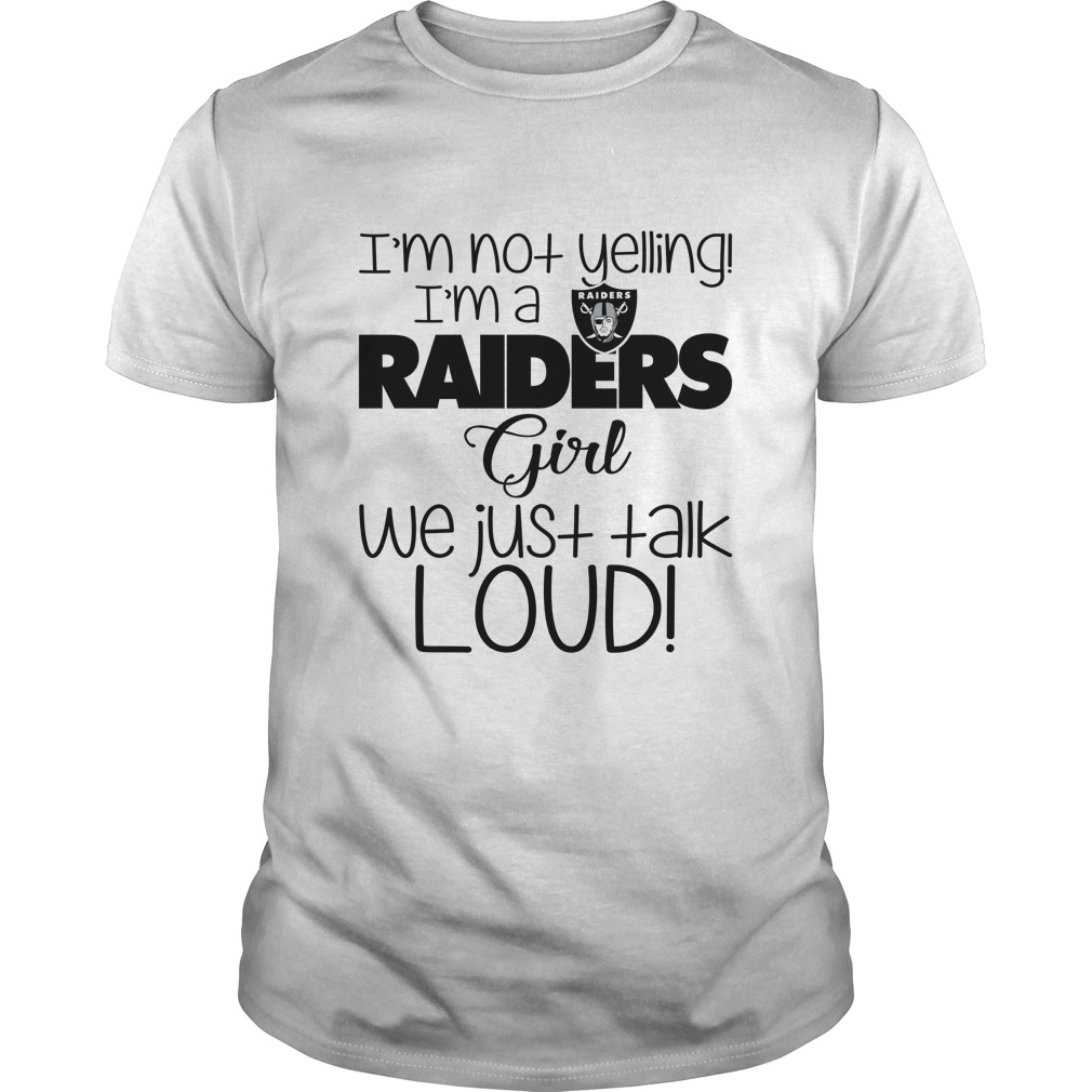 Oakland Raiders T-Shirt, Medium