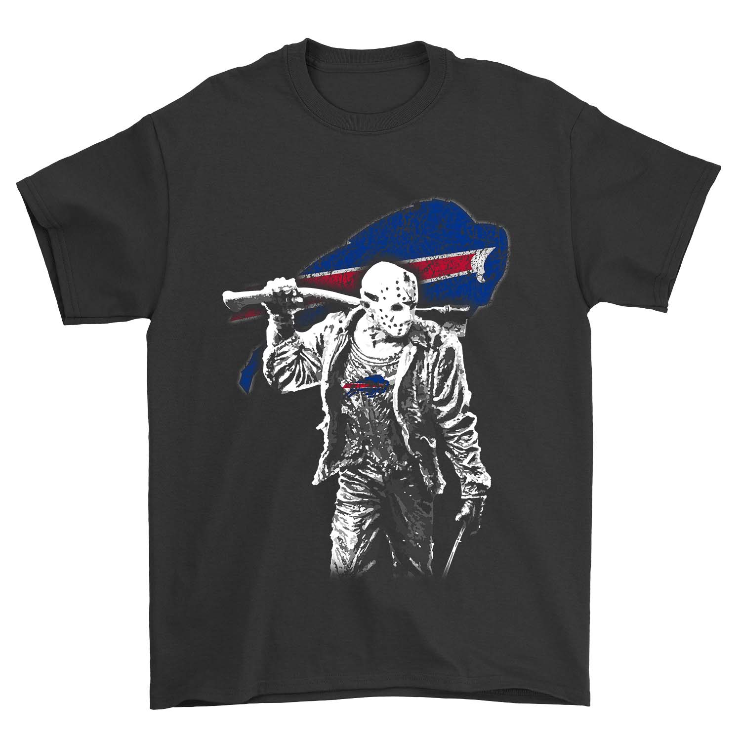 Jason Voorhees Buffalo Bills T-Shirt - TeeNaviSport